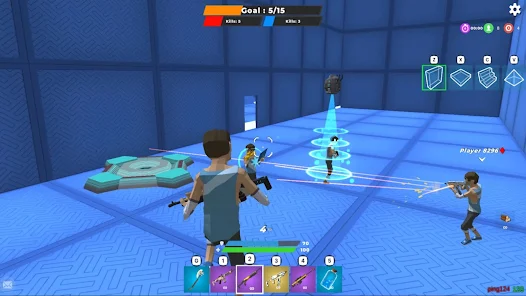 BuildNow GG gameplay scene with core mechanics in action