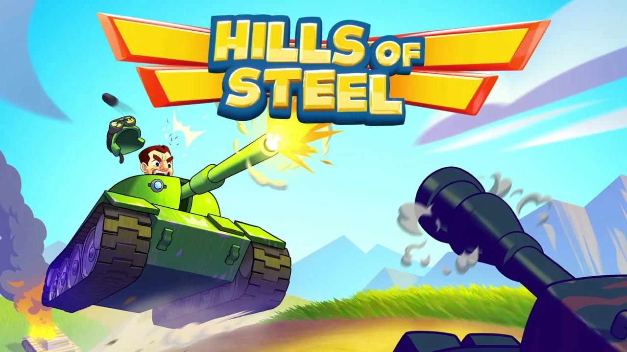 Hills of Steel tank combat over hilly terrain