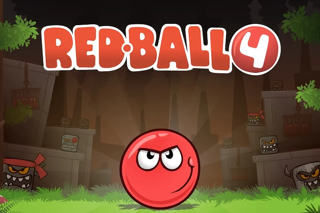 Red Ball 4 gameplay scene with core mechanics in action