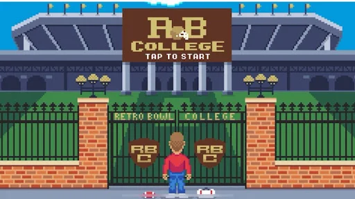 Retro Bowl College Gameplay