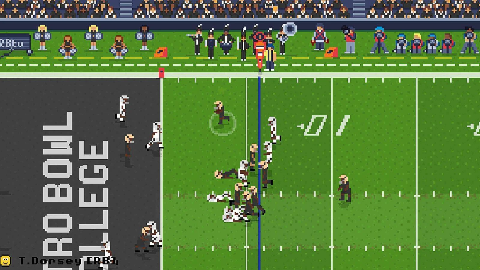 Retro Bowl College Gameplay
