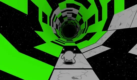 Run 3 tunnel stage with gravity-shift platforming