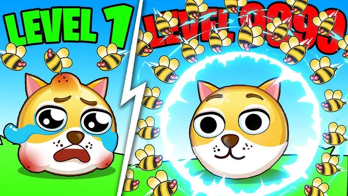 Save the Pets puzzle showing a curved shield and hazard collisions