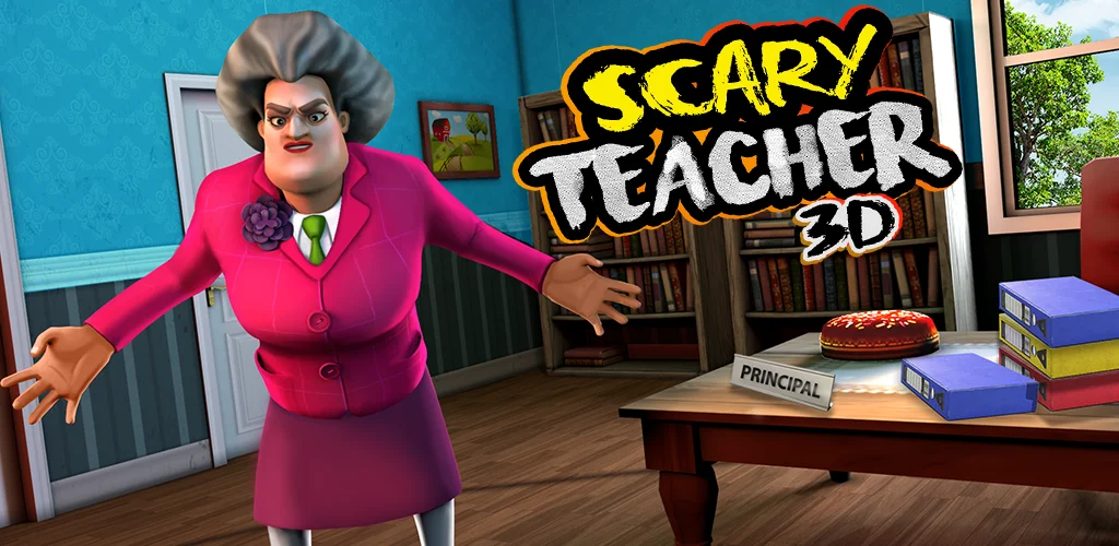 Scary Teacher 3D stealth exploration and prank setup gameplay