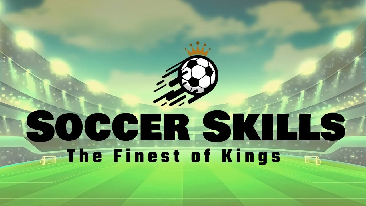 Soccer Skills 3D football match with passing and shooting gameplay