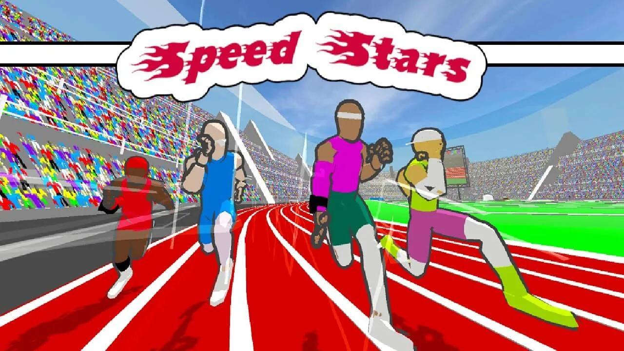 Speed Stars gameplay showcasing rhythm-based running