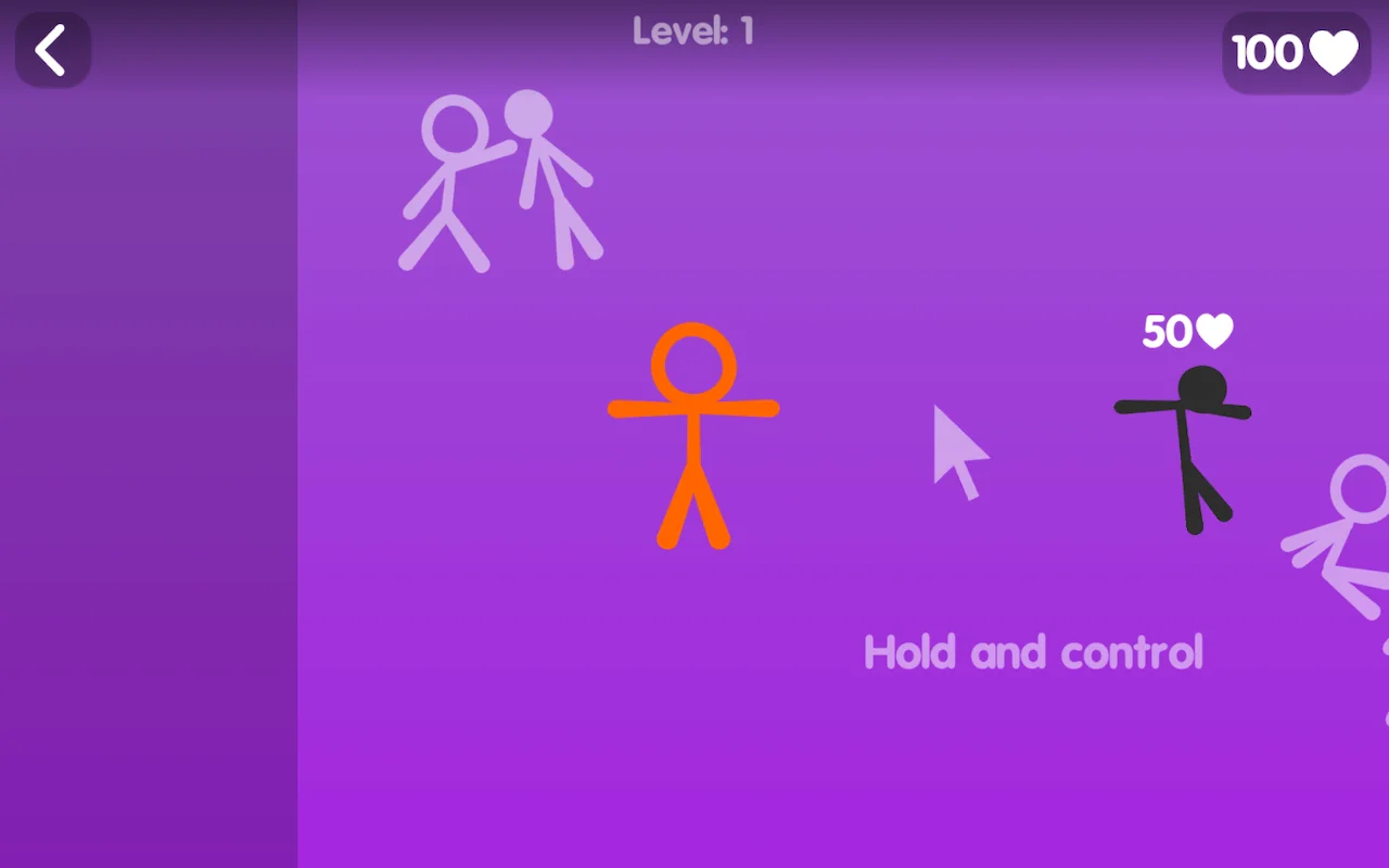 Stickman Fight Ragdoll duel with chaotic weapon swings