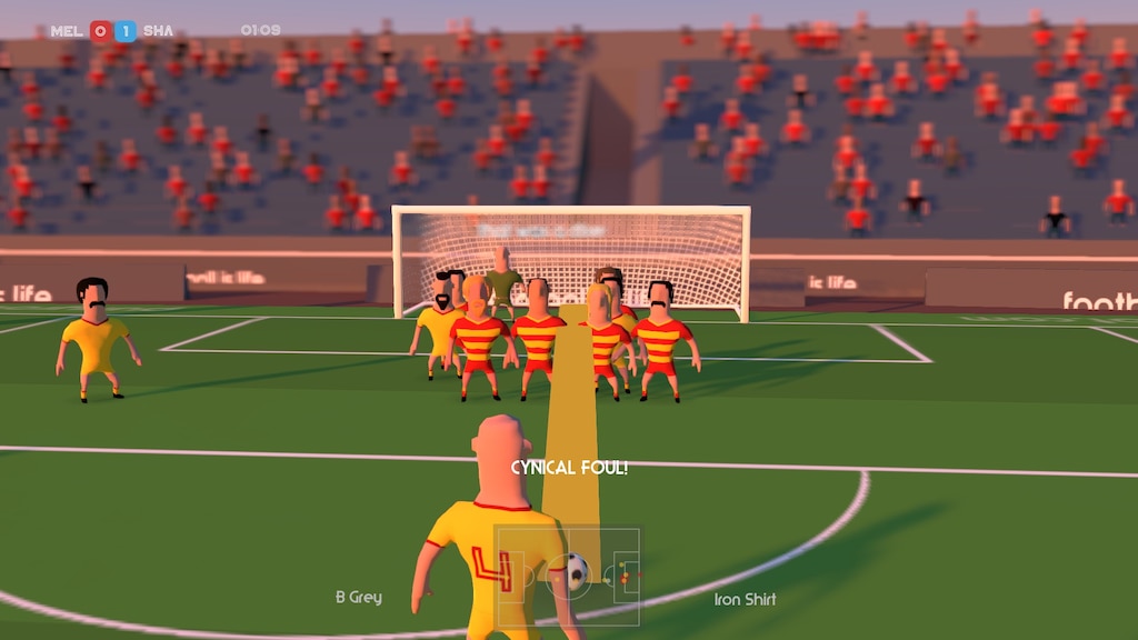 Super Liquid Soccer gameplay screenshot