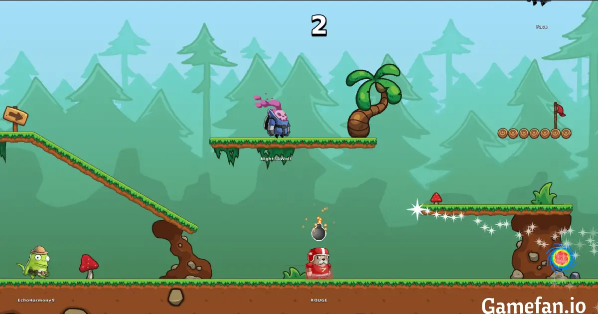 Tag 2 gameplay scene with core mechanics in action