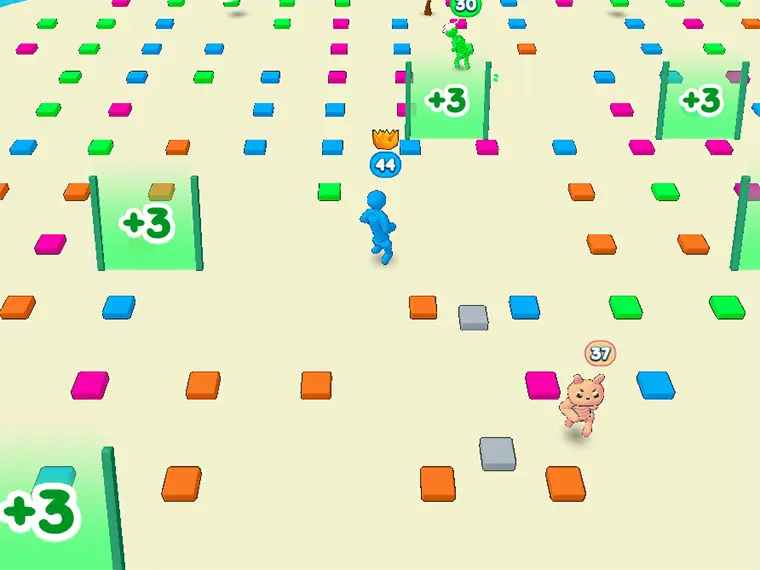 Tall.io gameplay scene with core mechanics in action