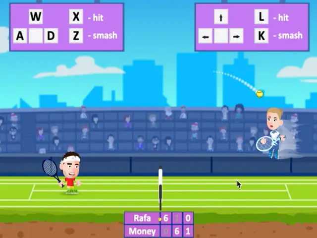 Tennis Masters gameplay strategy screenshot