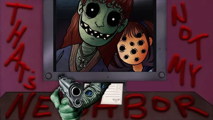 That's Not My Neighbor ID verification and doppelganger inspection gameplay