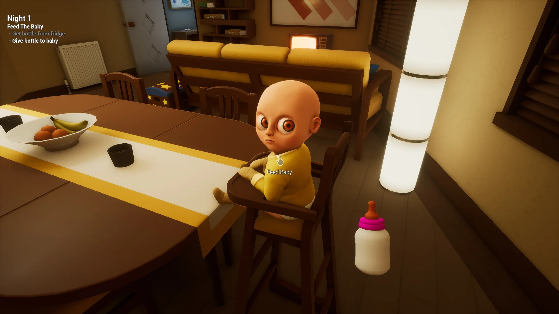 The Baby In Yellow supernatural encounter and survival horror tension