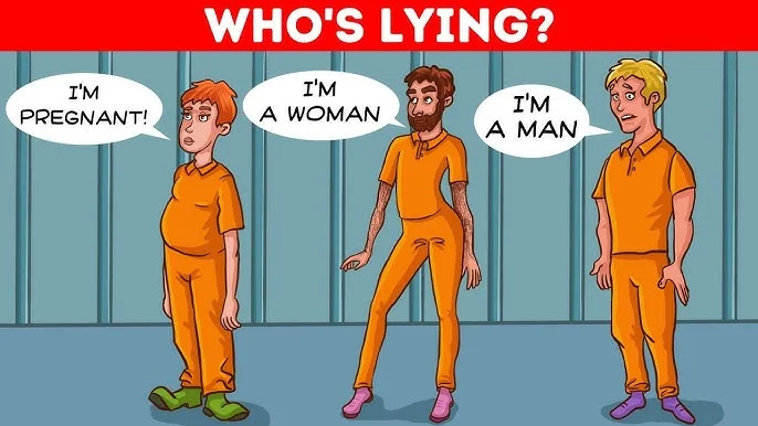 Who Is Lying puzzle case with suspicious clues